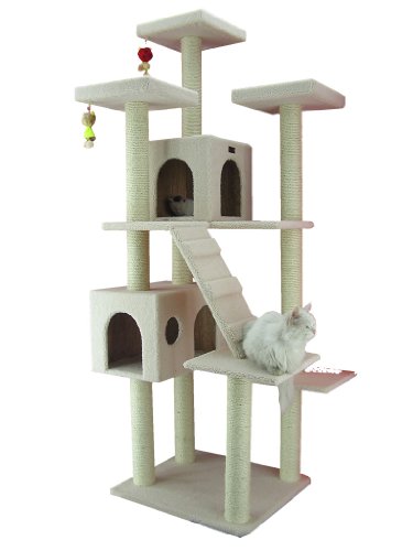 Armarkat Cat Tree Model B7701, Ivory