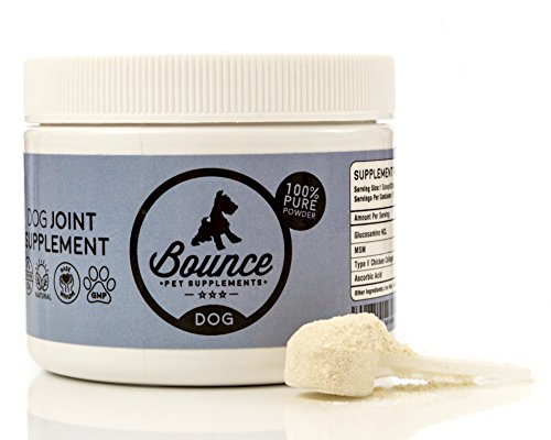 Glucosamine for Dogs Advanced Joint & Hip Supplement with MSM, Chondroitin, Vitamin C & E, Hyaluronic Acid, Omega 3 & Omega 6