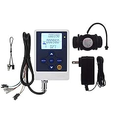 DIGITEN LCD Display Water Flow Control Meter Liquid