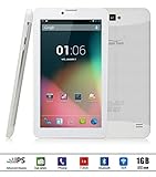 Dragon Touch 7-Inch Tablet E70 Quad Core Processor, White