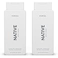 Native Body Wash Contains Naturally Derived Ingredients | For Women & Men, Sulfate, Dye, & Paraben Free Leaving Skin Soft and Hydrated | Charcoal 18 oz - 2 Pk