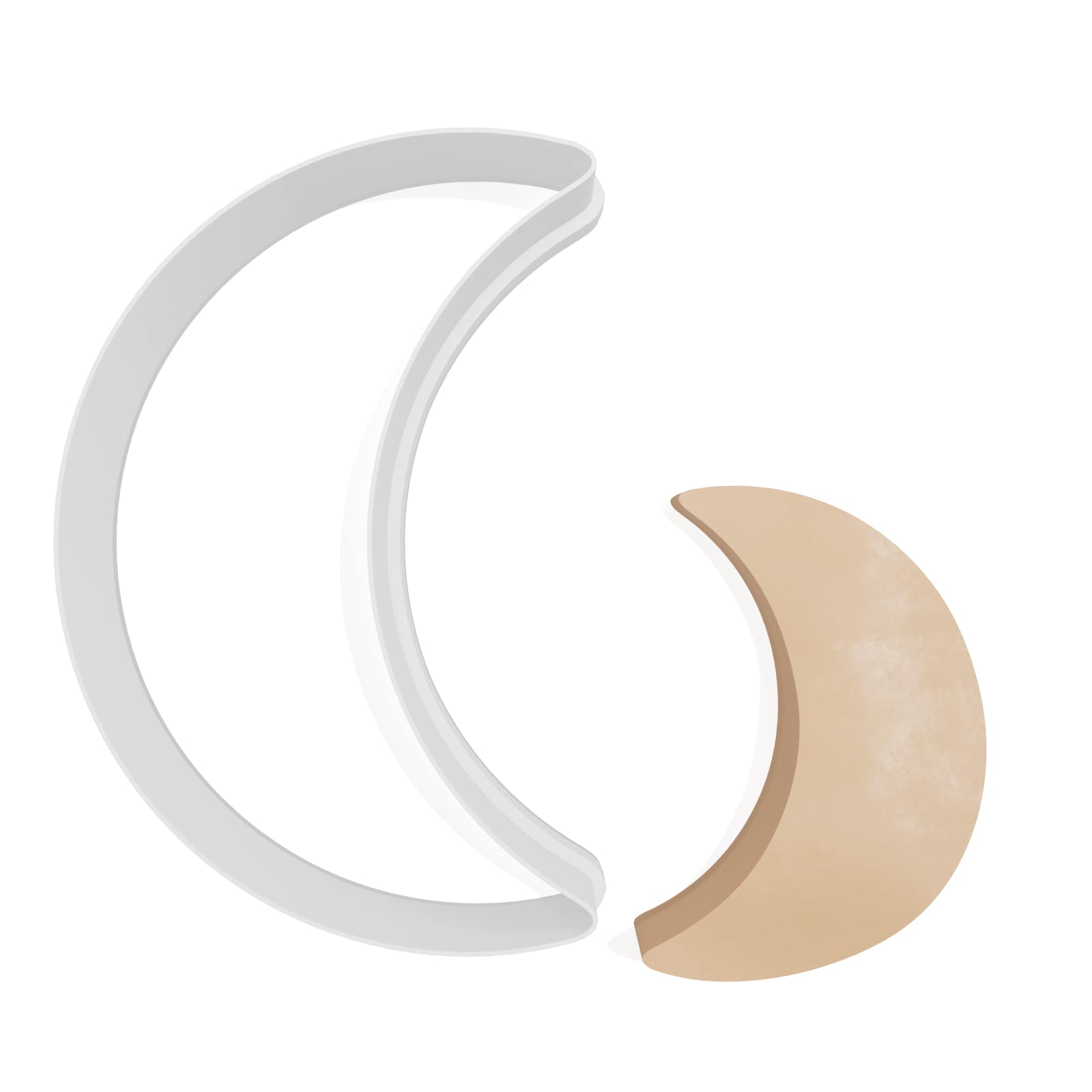 Moon Shape Cookie Cutter - 3 Sizes