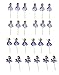 Princess Sofia Decorative Cupcake Toppers Party Pack for 24 Cupcakes