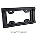 Ultimate Protective License Plate Cover and Bumper Guard | Thick, Heavy Duty Foam Prevents Scratches and Dents in Low Impact Bumps | Universal Fit for Cars,Trucks SUVs and Vans (Screws Not Included)