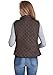 Ladies Quilted Padded Zipper Vest & Jackets, Multiple Colors Available