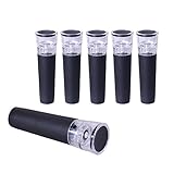 BonDream Reusable Wine Vacuum Bottle Stoppers For Air-Tight Wine Beer Champagne Storage - Extends the Life of Wine Drinks,Set of 6
