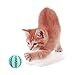 Coevals Club Pet Dog Treat Slow Feed Ball, Interactive IQ Non, Toxic Rubber Dental Treat Tooth Cleaning Toy for Dogs Training Playing Chewing, 2.8