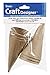 Darice FBA_2873-852 Paper Mache Cone-4 x 2 inches-6 Pieces, 4-inch, Brown