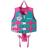 Zeraty Kids Swim Vest Life Jacket Swimming Aid for Toddlers with Arm Bands Floatation Sleeves Age 1-9 Years/22-50Lbs