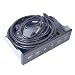 UCEC 5.25 Inch Front Panel USB Hub with 2-Port USB 3.0 & 2-Port USB 2.0 & HD Audio Output Port & Microphone Input Port for Desktop [ 20 Pin Connector & 2ft Adapter Cable] primary