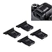 4Pcs Dedicated Camera Hot Shoe Cover Protector Cap for Canon EOS R 1DX 5DS 5DSR 5DM4 5DM3 6D 6DM2 7D 7DM2 80D 77D 70D T7i T6s T6i T5i T7 T6 T5 SL2 SL1 M50 M5 M2 Powershot G1X G5X G16 G15 SX50 SX60 HS primary