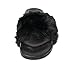 Kali Footwear Women's Flip Flop Faux Fur Soft Slide Flat Slipper Limit (Black, 10)