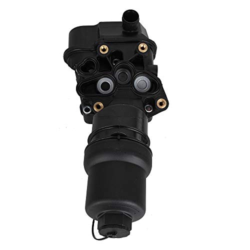 06F-115-397-J Engine Oil Filter Housing w/Gasket Assembly Kit for Audi A3 A4 quattro TT TT quattro TTS 2.0T | Volkswagen EOS GTI Golf Jetta Passat 2.0T-Replace 06F-115-397-F 06F-115-397-H (1PCS) - Thumbnail 2