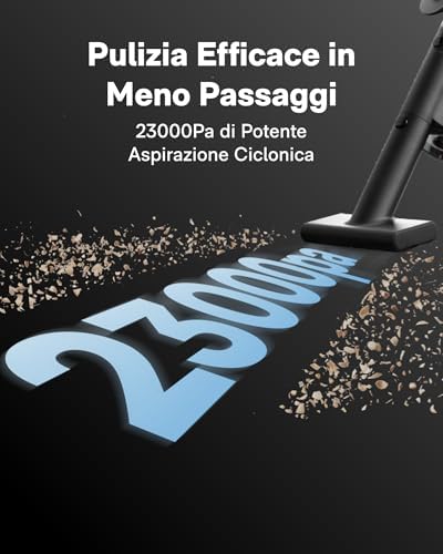 BlowVac™ Aspirabriciole Senza Fili, 23000Pa Aspirapolvere per Auto