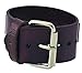 Nemesis GB-P Unisex Purple Wide Leather Cuff Wrist Watch Band