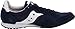 Saucony Originals Women's Bullet Classic Retro Sneaker, Navy/White, 8.5 M US