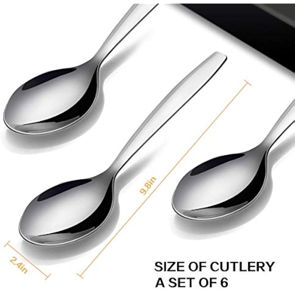Serving Spoons Buffet, Stainless Steel Salad Spoon, Large Party Banquet