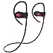 MEZVOK Bluetooth Headphones, Wireless Headset, In-ear Earbuds With Over-ear Hooks, Noise Cancelling, V4.1+ CSR, With Build-in Mic, Secure Fit Bluetooth Headset For Running, Workout and Gym, Red