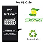 Syart for iPhone 6S Battery 2200mAH Replacement