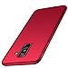 Galaxy A6 Plus 2018 Case, Arkour Galaxy A6+ (2018) Cases Minimalist Ultra Thin Excellent Grip Anti-Drop Full Protection Hard Cover Cases Slim Fit for Samsung Galaxy A6 Plus (2018) - Smooth Red