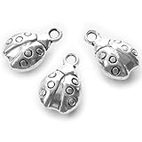 Heather's cf 100 Pieces Silver Charms Beads for DIY Jewelry Making Ocean Animals Pendants