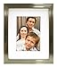 MCS 8X10 Gallery Picture Frame Matted to Display 5X7 Pictures Glass Front (Champagne) 4 Pack