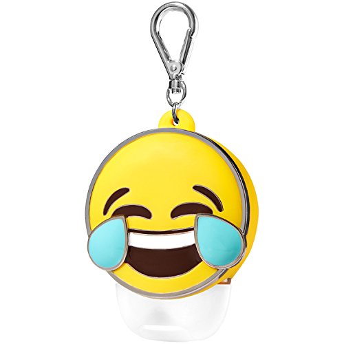 Bath and body Works PocketBac Hand Sanitizer Holder Tears of Laughter Emoji.