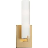George Kovacs P5040-248, Tube, 2 Light Wall Sconce, Honey Gold