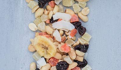SNAK CLUB TROPICAL MIX RESEALABLE NUTS 6.75 OUNCE BAG