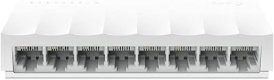 TP-Link LS1008 8-Port 10/100Mbps Network Switch Ethernet Hub Plug and Play