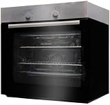 Teknix 60cm Built-In Slim Depth Fan Assisted Oven Stainless Steel view 5