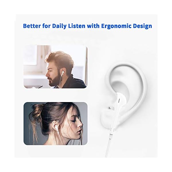 zerkar-In-Ear-Headphones-for-iPhone-12-HiFi-Stereo-Earphones-for-iPhone-7-Wired-Earbuds-with-Mic-and-Volume-Control-Compatible-with-iPhone-11-Pro-Max-X-XS-XR-8-Plus-7-Plus-White zerkar In Ear Headphones for iPhone 12, HiFi Stereo Earphones for iPhone 7, Wired Earbuds with Mic and Volume Control…
