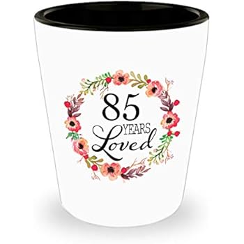 Gift ideas for 85 year old woman : 50 awesome gifts starting at $5 2019 Amazon.com | 85th Birthday Gifts for Women - Gift for 85 Year Old Female - 85 Years Loved Since