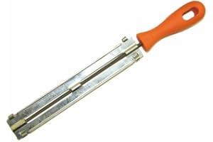 Chainsaw Chain File and Filing Guide Sharpening Kit 4mm 5/32 Inch for Outdoor Power Equipment Maintenance