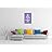 Canvas Wall Art Gallery Wrap Canvas Prints - Keep Calm and Carry On | Stretched Purple Canvas Home Art Ready to Hang - 24" x 36"