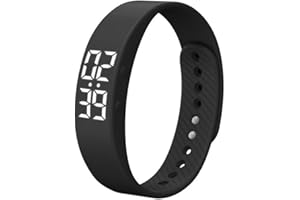 Nymera Calmrise Wrist Alarm, Silent Vibrating Wake Up Wristband, Waterproof Wearable Alarm Watch for Heavy Sleepers, Suitable