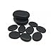 Lifetop 10pcs /lot Massage Stones Massage Lava Natural Therapy Stone Set Hot Spa Rock Basalt Stone