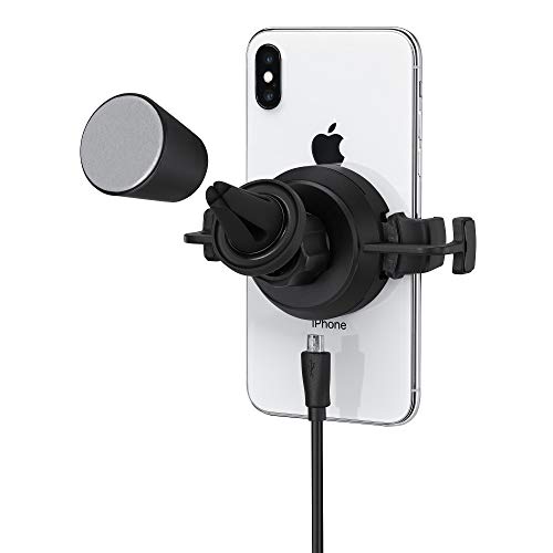 Mophie Universal Wireless Vent Mount Made for All Apple iPhones with Qi