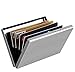 HAPTIME Credit Card Holder for Women,Rfid Card Holder,Metal Card Holder, Hard Credit Card Wallet,Small Card Holder,Rifd-blocker Card Holder,Security Wallets for Women and Men, Rfid Blocking Sleeves