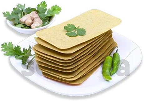 Chilli Coriander Ginger Flavoured khakhra - Ideal Gujrati Dry Snacks