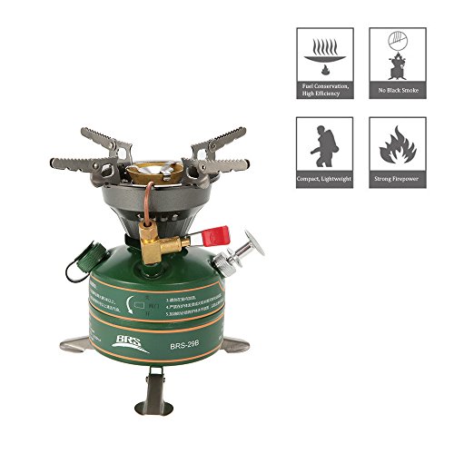 image for BRS BRS-29B Outdoor Camping Cooking Portable Oil Stove Non-Preheat Gas