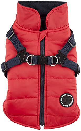 Puppia New Mountaineer Coat, Small, Red