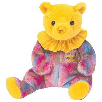 yellow beanie baby