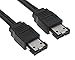 Whizzotech® 6 Feet 6ft Shielded External eSATA Cable 7-pin HDD Hard Drive M/M Data Cable 6FT