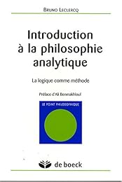 Introduction à la philosophie analytique