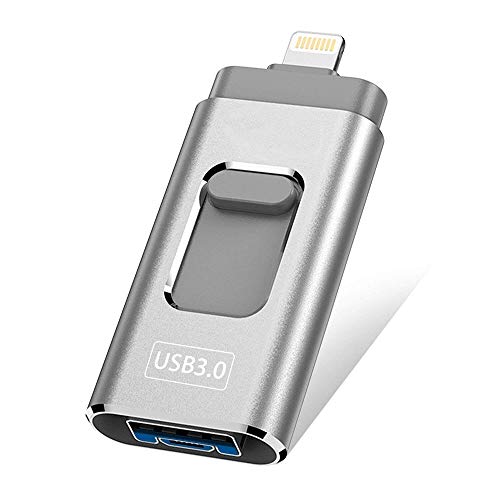 Hot 1TB USB Flash Drive Real Capacity Pen Drive 3.0/2.0 Memory Stick u Disk - Silver (1000GB)