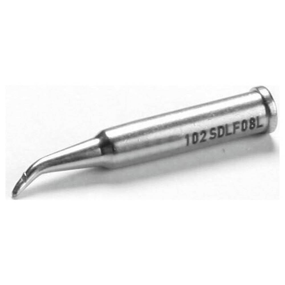 Ersa Ersadur 0102SDLF08L Long-Life Soldering Tip Extended Curved Pencil Tip 0.8 mm Diameter with Ersadur LF Coating