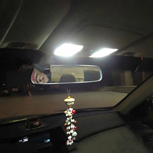 image for Connoworld Clearance Sale 2Pcs 12V COB LED White Interior Light Lamp C