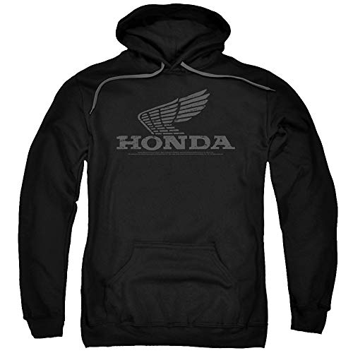 Trevco Honda Vintage Wing Unisex Adult Pull-over Hoodie for Men