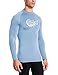 Baleaf Men's Long Sleeve Surf Shirt Rashguard Swim Tee UPF 50+